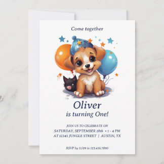 Verpassen Sie nicht ein Party: Einladung zur Gebur