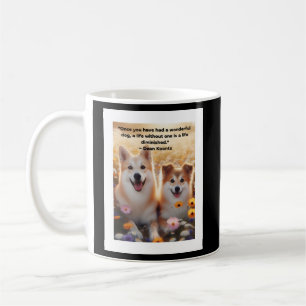 "Verpfändete Unternehmen - Corgi and Quote" Kaffeetasse
