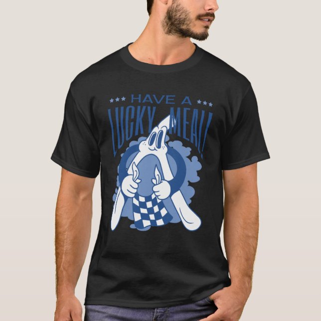 Verpflegung mit viel Glück T-Shirt (Vorderseite)