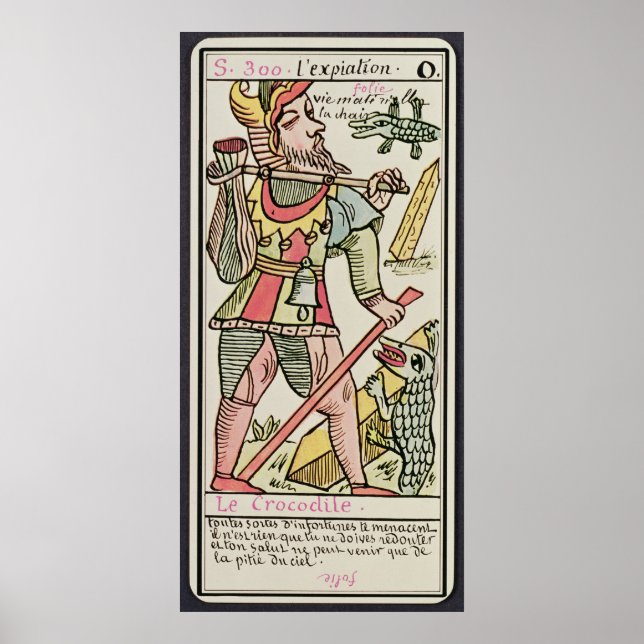Verpflegung, Tarot, Französisch Poster (Vorne)
