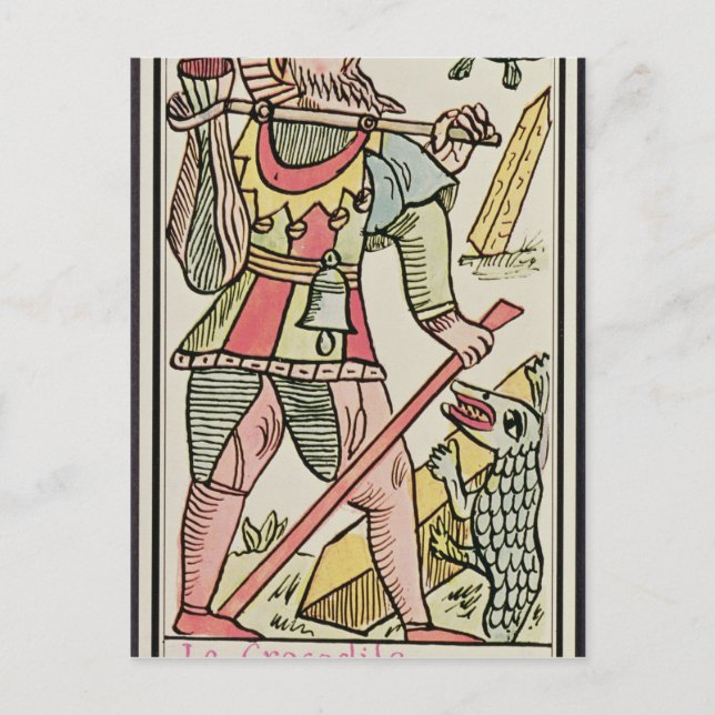 Verpflegung, Tarot, Französisch Postkarte (Vorderseite)
