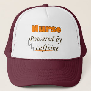 Verpleegkundige Powered by coffein Truckerkappe