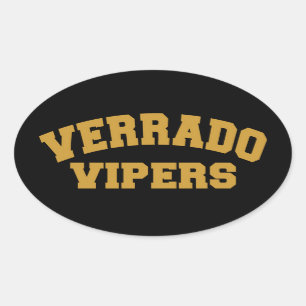 Verrado Vipern Ovaler Aufkleber