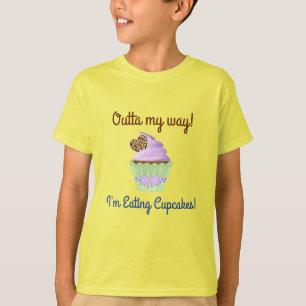 Verrasse meinen Weg! Ich esse Cupcakes! T-Shirt
