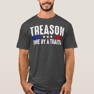 Verrat begangen von einem Trump T-Shirt