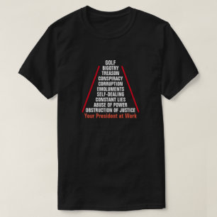 Verrat Korruption behindern Trump T-Shirt