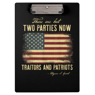 Verräter und Patrioten  Klemmbrett