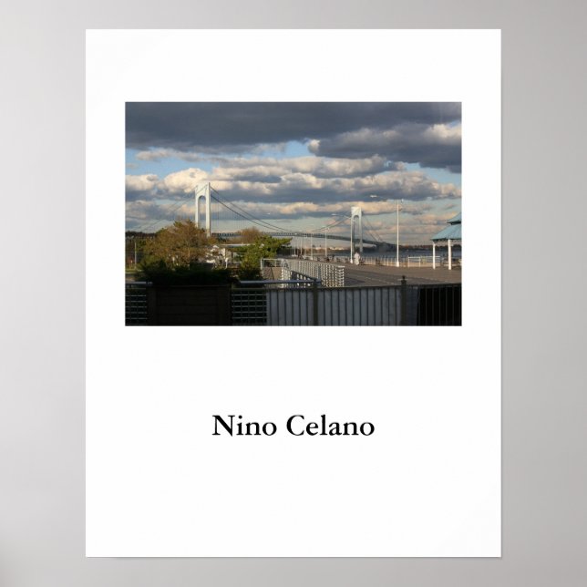 Verrazano Narrows Bridge Poster (Vorne)