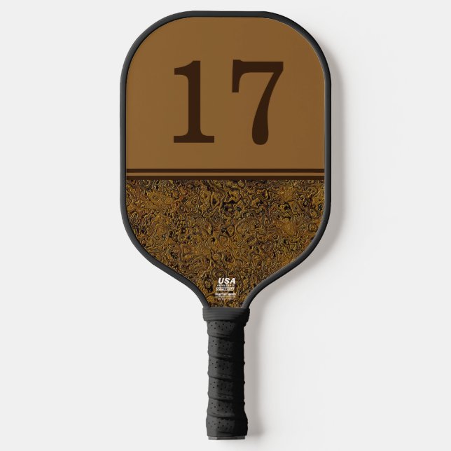 "Verriegelung"  Pickleball Schläger (Vorderseite)