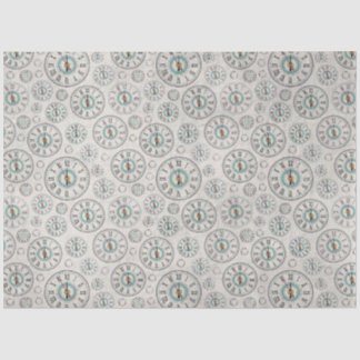 Verriegelung Seidenpapier