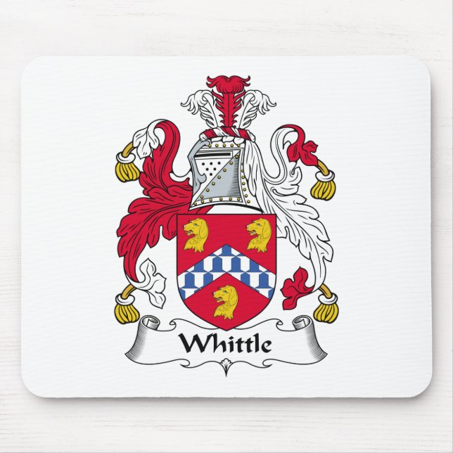 Verringern Sie Familienwappen Mousepad (Vorne)