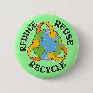 Verringern Sie Wiederverwendung recyceln Button