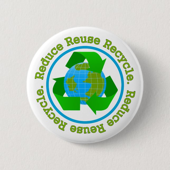 Verringern Sie Wiederverwendung recyceln v2 Button (Vorderseite)