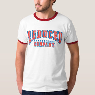 verringertes Shakespeare-Firmenentscheidendes T-Shirt