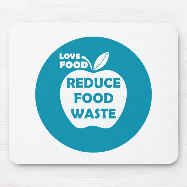 Verringerung der Lebensmittelverschwendung Mousepad (Vorne)