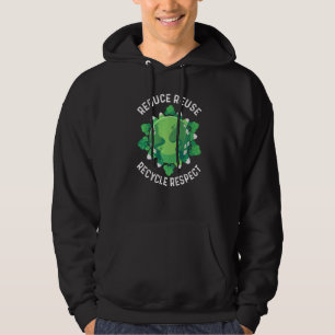 Verringerung der Wiederverwendung Recycle Respektu Hoodie