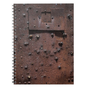 Verrostendes Notizbuch Notizblock