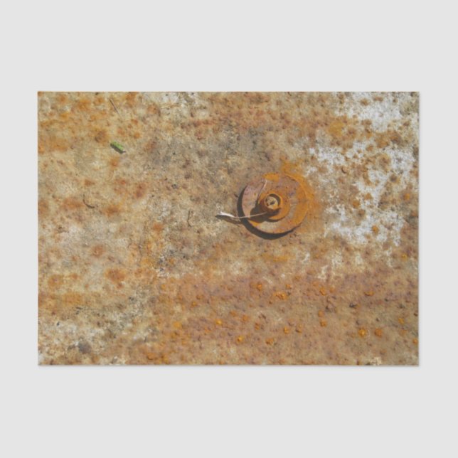 Verrostete Kunst Seidenpapier (Vorderseite)