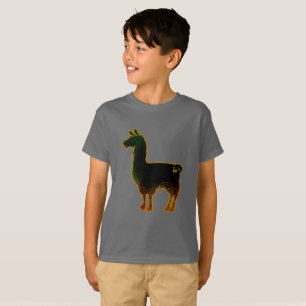 Verrostetes Lama scherzt T - Shirt