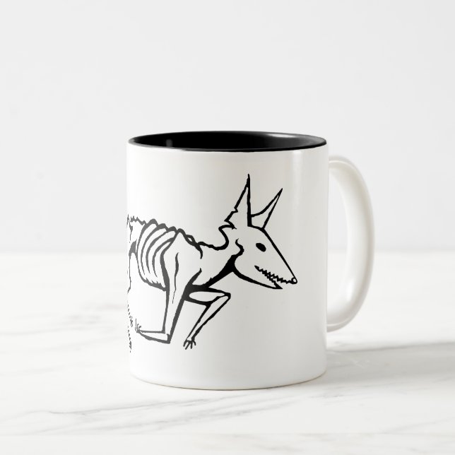 VerrottungJackal 11oz. Tasse (VorderseiteRechts)