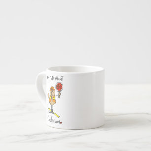 Verrückt nach Bauarbeiter T-Shirts und Geschenken Espressotasse