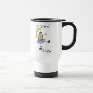 Verrückt nach Cheering T-Shirts und Geschenken Reisebecher
