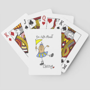 Verrückt nach Cheering T-Shirts und Geschenken Spielkarten