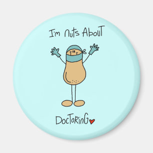 Verrückt nach Doktor-T-Shirts und Geschenken Magnet