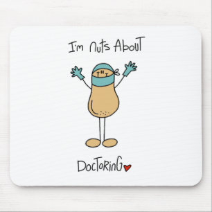 Verrückt nach Doktor-T-Shirts und Geschenken Mousepad