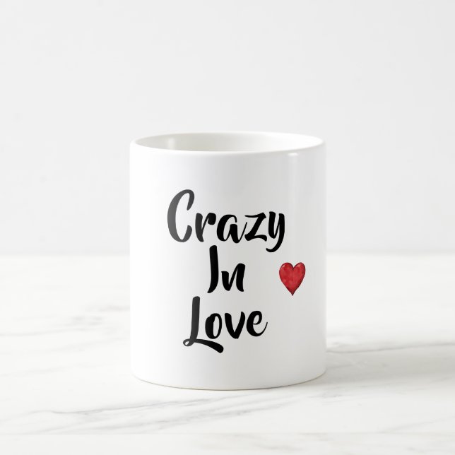 Verrückt nach Liebe   Kaffeetasse (Mittel)