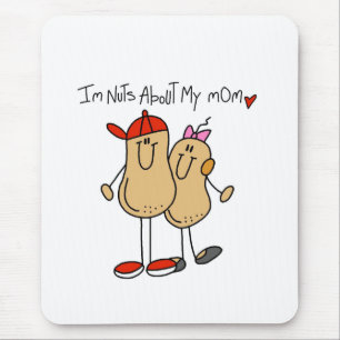 Verrückt nach meiner Mutter-Sohn Mousepad