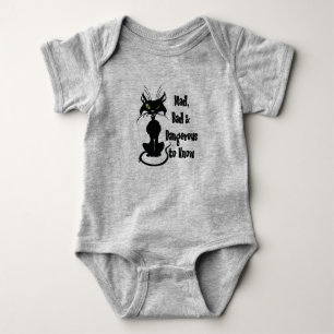 Verrückt, Schlecht & Gefährlich zu Kennen, Schwarz Baby Strampler