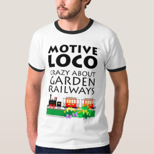 Verrückt über Garten-Eisenbahnen T-Shirt