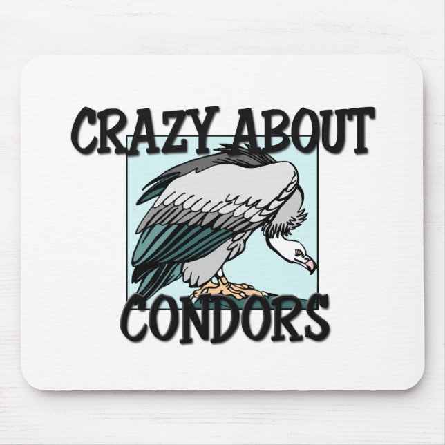 Verrückt über Kondore Mousepad (Vorne)