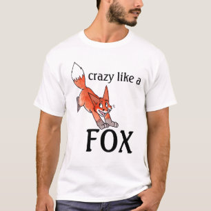 Verrückt wie ein Fox-T - Shirt