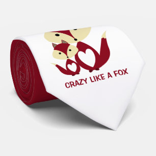 Verrückt wie ein Fuchs, Red Fox Burlap Krawatte