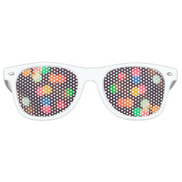 Verrückte Augen Sonnenbrille sehen Punkte?