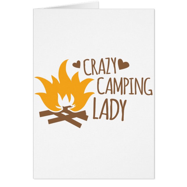 Verrückte Campings-Dame (Vorne)