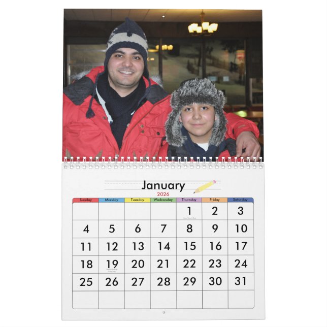 Verrückte coole Leute Kalender (Jan 2026)