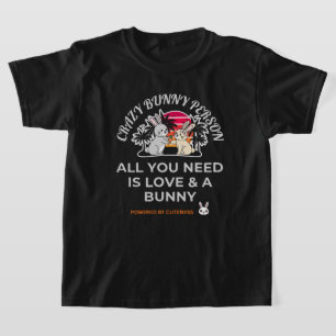 Verrückte Hasenperson  T-Shirt