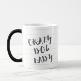 Verrückte Hundedame Mug Tasse