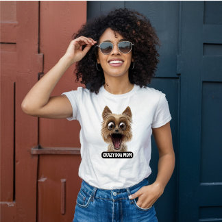 Verrückte Hundefrau - Verrückte Hunde T-Shirt