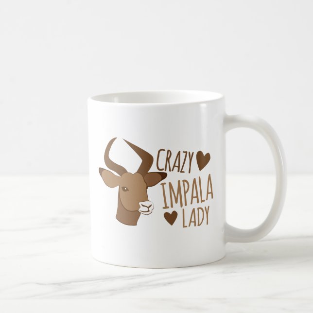 verrückte Impaladame Tasse (Rechts)