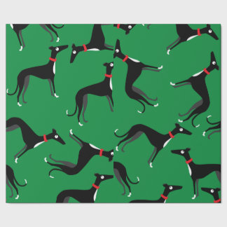 Verrückte Jagdhunde Geschenkpapier