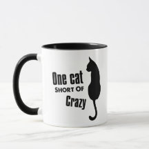 Verrückte Katzen-Dame Funny Meow Coffee Mug