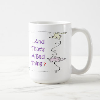 Verrückte Katzen-Dame Mug Rightie Bigger Kaffeetasse