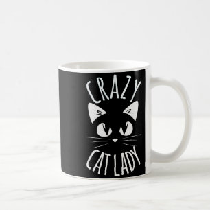 Verrückte Katzenlady Lustige Fell-Mama Muttertag W Kaffeetasse