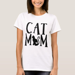 Verrückte Katzenlady-Mutter-Kitchenliebhaberin-Kit T-Shirt