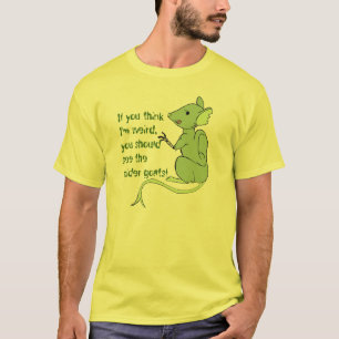 Verrückte Labrador-Ratte T-Shirt