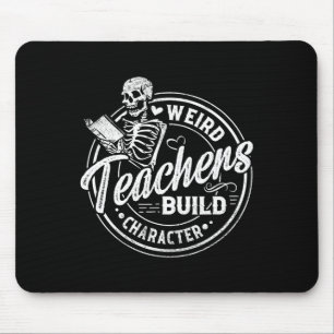 Verrückte Lehrer bilden Charakter Funny Skeleton B Mousepad
